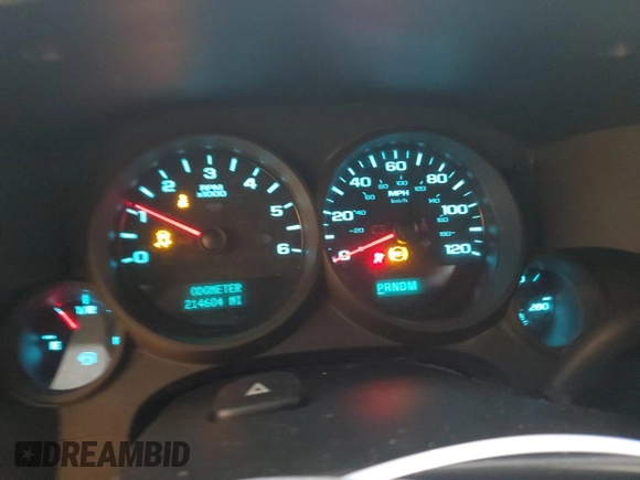 2012 Chevrolet Silverado 1500 with VIN 3GCPKPE74CG253488, listed as a Copart auction lot 48317245 with 214,604 mi miles and Salvage Title. Bid and sale history available at DreamBid. Image 9.