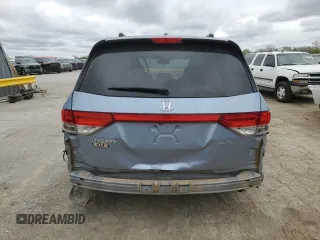 2014 Honda Odyssey Touring with VIN 5FNRL5H90EB007182, listed as a Copart auction lot 51152775 with 152,483 mi miles and Salvage title. Bid and sale history available at DreamBid. Image 6.
