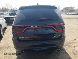 2016 Dodge Durango Limited with VIN 1C4RDJDG9GC485319, listed as a Copart auction lot 52536295 with 127,541 mi miles and Salvage Title. Bid and sale history available at DreamBid. Image 6.