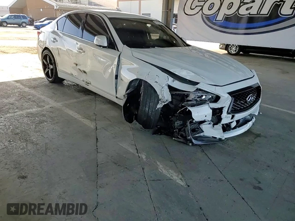 2020 Infiniti Q50 Sport z VIN JN1EV7AP0LM202316, wystawiony jako Copart lot #55100665 z przebiegiem 63 174 mil mil oraz Szkoda całkowita • Salvage title. Historia ofert i sprzedaży dostępna na DreamBid. Obrazek 13.