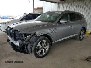 2024 Genesis GV80 with VIN KMUHCESCXRU203155, listed as a Copart auction lot 47554915 with 17,368 mi miles and Clean Title. Bid and sale history available at DreamBid. Image 1.