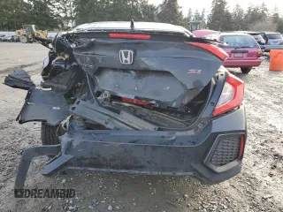2017 Honda Civic Sedan Si with VIN 2HGFC1E58HH702409, listed as a Copart auction lot 46078665 with 139,226 mi miles and Salvage Title. Bid and sale history available at carsss.com. Image 6.