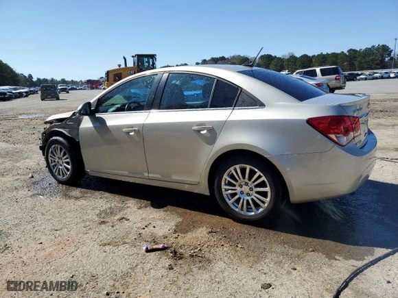 2014 Chevrolet Cruze ECO with VIN 1G1PH5SB5E7110083, listed as a Copart auction lot 48389005 with 48,459 mi miles and Salvage Title. Bid and sale history available at carsss.com. Image 2.