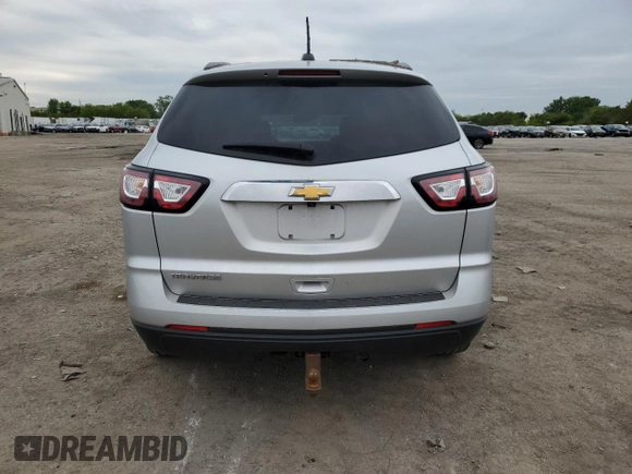 2017 Chevrolet Traverse LS with VIN 1GNKRFKD6HJ273538, listed as a Copart auction lot 57813645 with 126,396 mi miles and Non repairable. Bid and sale history available at DreamBid. Image 6.