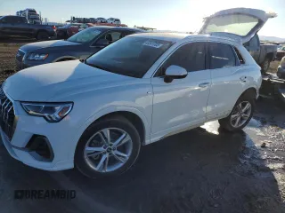 2022 Audi Q3 S line Premium Plus with VIN WA1EECF37N1004522, listed as a Copart auction lot 40341703 with 10,397 mi miles. Bid and sale history available at carsss.com. Image 1.