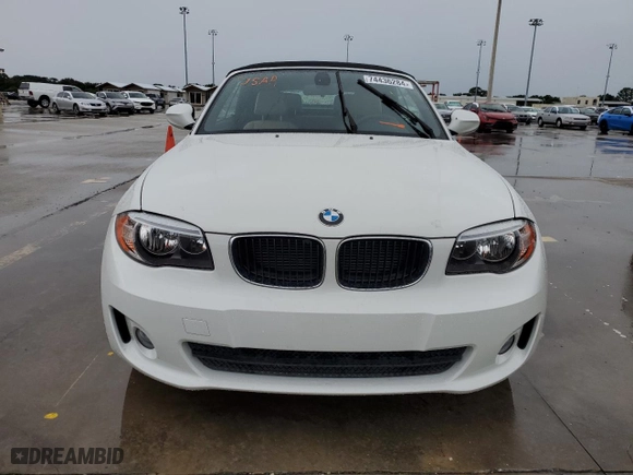 2013 BMW 1 Series 128i with VIN WBAUL7C5XDVU10125, listed as a Copart auction lot 74436284 with 14,471 mi miles and Non Repairable. Bid and sale history available at carsss.com. Image 5.