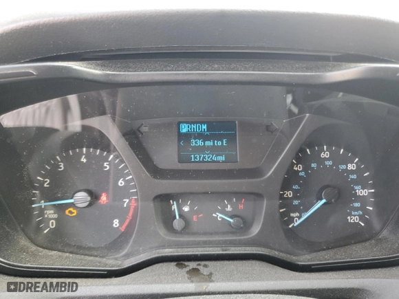 2019 Ford Transit Van with VIN 1FTYR1ZM4KKA53814, listed as a Copart auction lot 44163515 with NaN miles and Salvage Title. Bid and sale history available at carsss.com. Image 9.