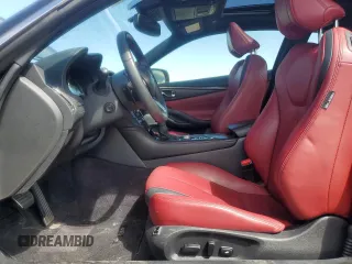 2022 Infiniti Q60 Red Sport 400 with VIN JN1FV7LL8NM681098, listed as a Copart auction lot 54364875 with 17,216 mi miles and Salvage title. Bid and sale history available at DreamBid. Image 7.