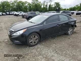 2013 Hyundai Sonata GLS z VIN 5NPEB4AC9DH775096, wystawiony jako Copart lot #58772765 z przebiegiem 73 739 mil mil oraz Szkoda całkowita • Salvage title. Historia ofert i sprzedaży dostępna na DreamBid. Obrazek 1.