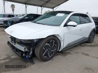 2024 Hyundai Ioniq 5 Limited z VIN KM8KR4DE3RU331605, wystawiony jako IAAI lot #42162513 z przebiegiem 3048 mil mil oraz . Historia ofert i sprzedaży dostępna na DreamBid. Obrazek 2.