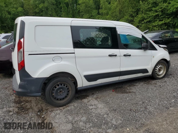 2018 Ford Transit Connect XL with VIN NM0LE7E78J1349767, listed as a Copart auction lot 56518855 with 236,866 mi miles and Salvage title. Bid and sale history available at DreamBid. Image 3.