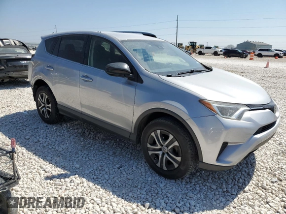 2018 Toyota RAV4 LE with VIN JTMBFREV2JD250267, listed as a Copart auction lot 48792785 with 80,801 mi miles and Salvage Title. Bid and sale history available at carsss.com. Image 4.