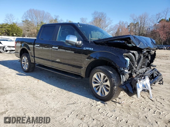 2018 Ford F-150 XL with VIN 1FTEW1EP8JKF65585, listed as a Copart auction lot 49226305 with 70,258 mi miles and Salvage Title. Bid and sale history available at carsss.com. Image 4.