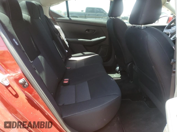 2024 Nissan Sentra SV with VIN 3N1AB8CV7RY222657, listed as a Copart auction lot 58617775 with 9,826 mi miles and Salvage title. Bid and sale history available at DreamBid. Image 10.