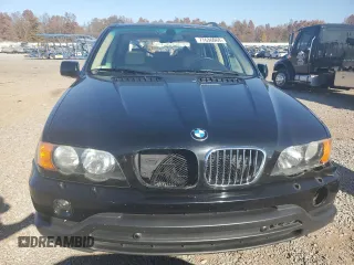2003 BMW X5 3.0i with VIN 5UXFA53563LV96891, listed as a Copart auction lot 77636084 with 0 mi miles and Salvage Title. Bid and sale history available at carsss.com. Image 5.