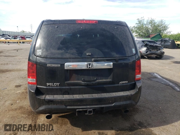 2013 Honda Pilot EX-L with VIN 5FNYF4H5XDB011507, listed as a Copart auction lot 57423495 with 279,435 mi miles and Salvage title. Bid and sale history available at DreamBid. Image 6.