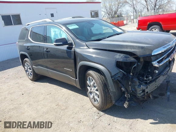 2023 GMC Acadia SLT z VIN 1GKKNUL45PZ233933, wystawiony jako IAAI lot #42019113 z przebiegiem 57 789 mil mil oraz . Historia ofert i sprzedaży dostępna na DreamBid. Obrazek 1.
