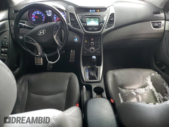 2014 Hyundai Elantra Sport с VIN KMHDH4AH5EU105117, выставлен на аукционе Copart как лот 45161445 с пробегом 93 090 миль миль и Списание • Salvage title. История ставок и продаж доступна на DreamBid. Изображение 8.
