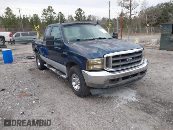 2004 Ford Super Duty F-250 XL with VIN 1FTNX20L54EC43769, listed as a IAAI auction lot 41624946 with 341,890 mi miles. Bid and sale history available at carsss.com. Image 1.