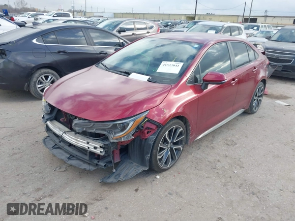 2022 Toyota Corolla SE with VIN JTDS4MCE2NJ098574, listed as a IAAI auction lot 41533041 with 130,379 mi miles and . Bid and sale history available at DreamBid. Image 19.