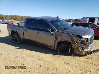 2021 GMC Sierra 1500 AT4 with VIN 3GTP9EED8MG386732, listed as a Copart auction lot 83474844 with 47,778 mi miles and Salvage Title. Bid and sale history available at carsss.com. Image 4.