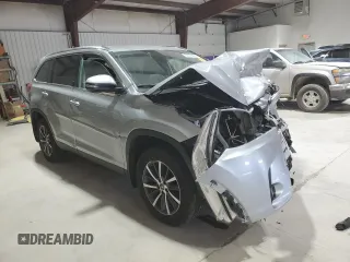 2019 Toyota Highlander SE with VIN 5TDJZRFH0KS579924, listed as a Copart auction lot 50579055 with 89,846 mi miles and Salvage Title. Bid and sale history available at carsss.com. Image 4.