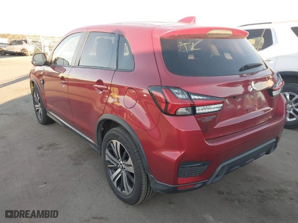 2020 Mitsubishi Outlander Sport ES 2.0 with VIN JA4AP3AU3LU005557, listed as a IAAI auction lot 41264637 with 59,403 mi miles. Bid and sale history available at carsss.com. Image 3.