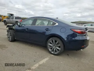 2018 Mazda 6 Grand Touring with VIN JM1GL1TY6J1323672, listed as a Copart auction lot 52700165 with 34,005 mi miles and Salvage Title. Bid and sale history available at DreamBid. Image 2.