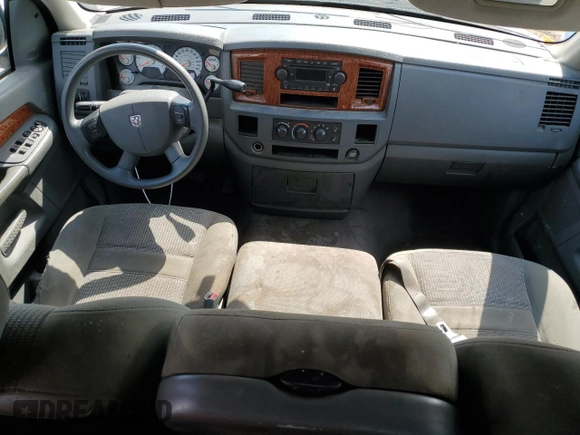 2006 Dodge 1500 SLT with VIN 1D7HA18N06S582688, listed as a Copart auction lot 53464545 with 221,792 mi miles and Salvage Title. Bid and sale history available at carsss.com. Image 8.