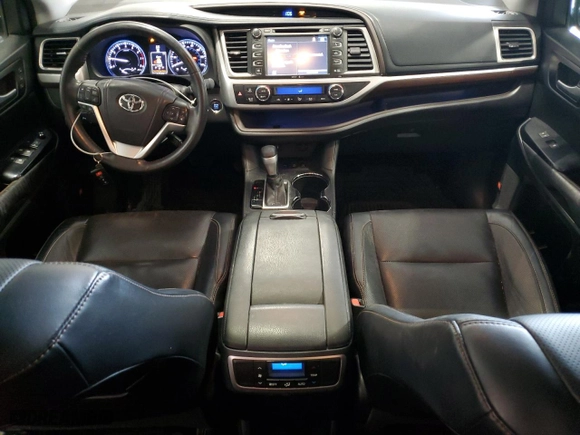 2015 Toyota Highlander Limited with VIN 5TDDKRFH5FS097439, listed as a Copart auction lot 51521445 with 142,421 mi miles and Salvage Title. Bid and sale history available at carsss.com. Image 8.