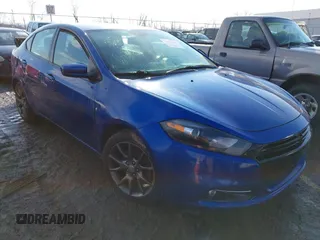 2013 Dodge Dart Rallye with VIN 1C3CDFBH8DD320385, listed as a IAAI auction lot 41659846 with 152,169 mi miles. Bid and sale history available at carsss.com. Image 1.