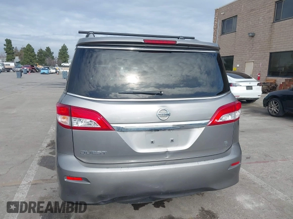 2012 Nissan Quest SL with VIN JN8AE2KP8C9043064, listed as a IAAI auction lot 41609087 with 153,635 mi miles and . Bid and sale history available at DreamBid. Image 6.