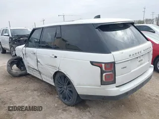 2019 Land Rover Range Rover HSE z VIN SALGS2SVXKA552883, wystawiony jako IAAI lot #41543612 z przebiegiem 66 342 mil mil oraz . Historia ofert i sprzedaży dostępna na DreamBid. Obrazek 3.