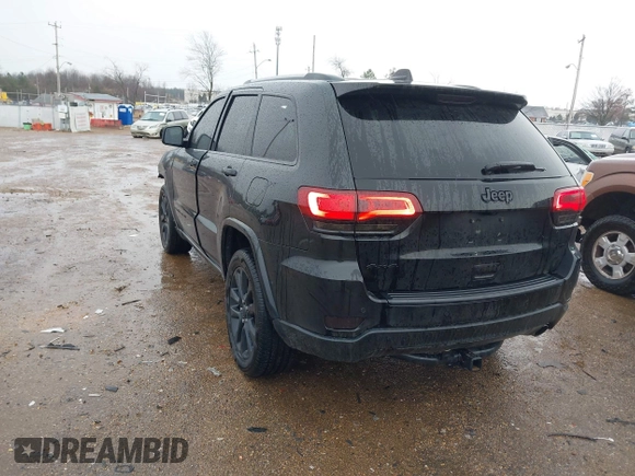 2020 Jeep Grand Cherokee Altitude with VIN 1C4RJFAG8LC257607, listed as a IAAI auction lot 41709146 with 55,414 mi miles. Bid and sale history available at carsss.com. Image 3.