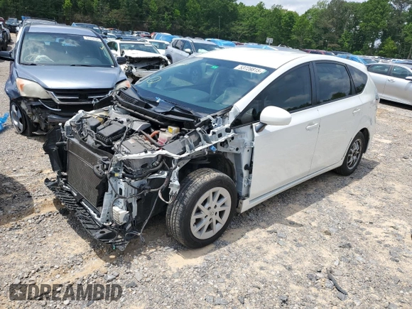 2014 Toyota Prius Two with VIN JTDZN3EU1E3360938, listed as a Copart auction lot 53728815 with 116,541 mi miles and Non Repairable. Bid and sale history available at DreamBid. Image 1.
