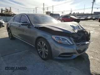 2017 Mercedes-Benz S 550e with VIN WDDUG6DB3HA315317, listed as a Copart auction lot 86901694 with 91,312 mi miles and Salvage Title. Bid and sale history available at DreamBid. Image 4.