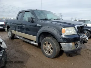 2007 Ford F-150 XLT with VIN 1FTPX14V27FA75991, listed as a Copart auction lot 45953875 with 174,148 mi miles and Salvage Title. Bid and sale history available at carsss.com. Image 4.