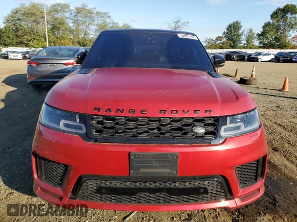 2018 Land Rover Range Rover Sport HSE Dynamic with VIN SALWV2SV8JA810934, listed as a Copart auction lot 74897114 with 58,744 mi miles and Clean Title. Bid and sale history available at carsss.com. Image 5.