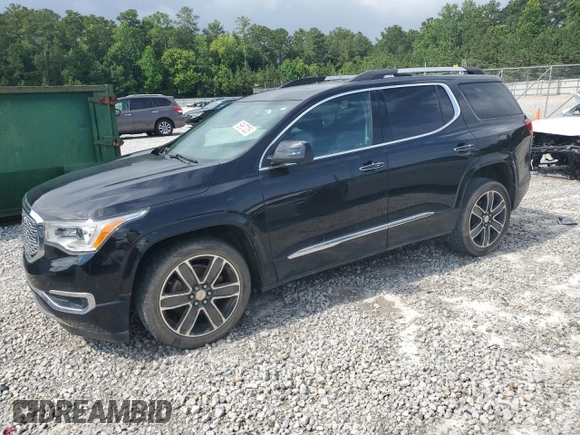 2017 GMC Acadia Denali with VIN 1GKKNPLS9HZ280478, listed as a Copart auction lot 59927225 with 78,210 mi miles and Salvage title. Bid and sale history available at DreamBid. Image 1.