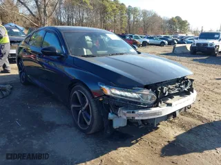 2018 Honda Accord Sedan Sport 1.5T with VIN 1HGCV1F36JA269008, listed as a IAAI auction lot 41068790 with NaN miles. Bid and sale history available at carsss.com. Image 1.
