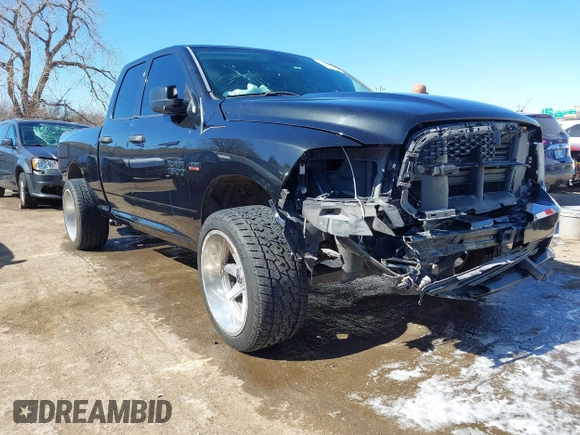 2016 Ram 1500 Express with VIN 1C6RR6FT5GS405276, listed as a IAAI auction lot 41685979 with 94,461 mi miles and . Bid and sale history available at DreamBid. Image 1.
