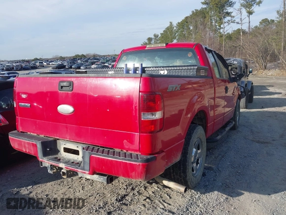 2007 Ford F-150 STX with VIN 1FTRX12W37KA46513, listed as a IAAI auction lot 41470028 with 215,866 mi miles and . Bid and sale history available at DreamBid. Image 4.