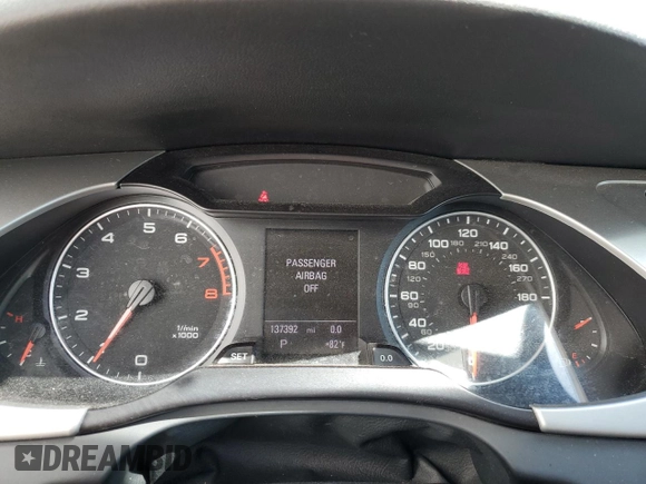 2012 Audi A4 Premium Plus с VIN WAUFFAFL1CN019340, выставлен на аукционе Copart как лот 58574225 с пробегом 137 392 миль миль и Списание • Salvage title. История ставок и продаж доступна на DreamBid. Изображение 9.