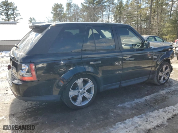 2011 Land Rover Range Rover Sport HSE LUX with VIN SALSK2D41BA283882, listed as a Copart auction lot 46250785 with 121,497 mi miles and Clean Title. Bid and sale history available at carsss.com. Image 3.