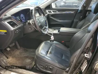 2015 Hyundai Genesis 3.8L with VIN KMHGN4JE0FU018111, listed as a Copart auction lot 53711075 with 184,509 mi miles and Clean Title. Bid and sale history available at carsss.com. Image 7.