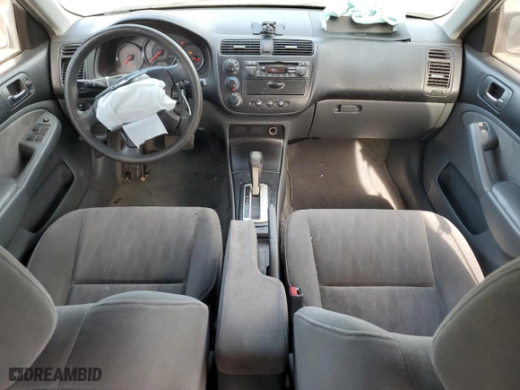 2004 Honda Civic EX with VIN 2HGES26734H537836, listed as a Copart auction lot 48429895 with 134713 miles and Salvage Title. Bid and sale history available at carsss.com. Image 8.