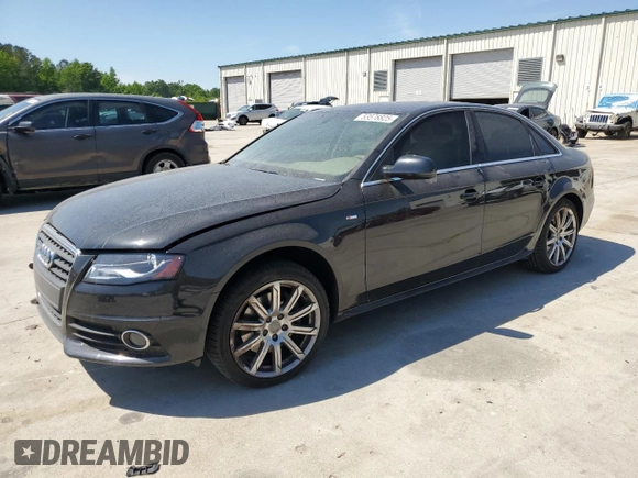 2012 Audi A4 Premium Plus с VIN WAUFFAFL3CN011384, выставлен на аукционе Copart как лот 53578825 с пробегом 61 341 миль миль и Списание • Salvage title. История ставок и продаж доступна на DreamBid. Изображение 1.