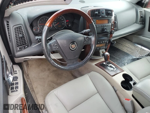 2006 Cadillac CTS with VIN 1G6DP577260145954, listed as a Copart auction lot 81276354 with 195,879 mi miles and Salvage Title. Bid and sale history available at carsss.com. Image 8.