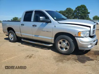 2005 Dodge Ram 2500 SLT with VIN 3D7KR28CX5G775102, listed as a Copart auction lot 67209364 with 212,814 mi miles and Salvage Title. Bid and sale history available at carsss.com. Image 4.