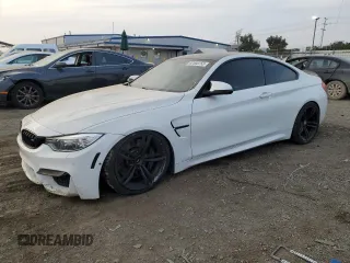 2016 BMW M4 with VIN WBS3R9C57GK335701, listed as a Copart auction lot 82560753 with 54,655 mi miles. Bid and sale history available at carsss.com. Image 1.